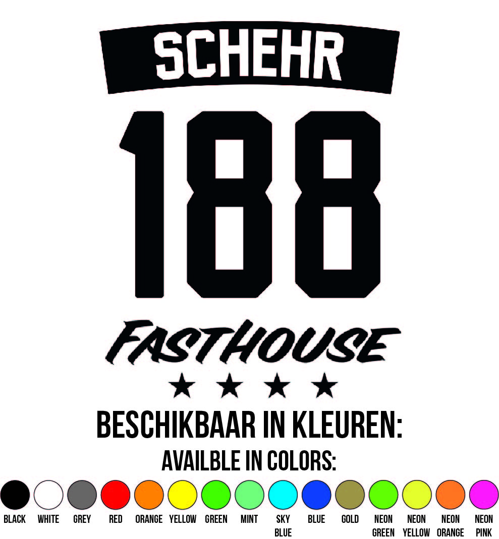 Fasthouse Cross Shirt Bedrukken - Banner